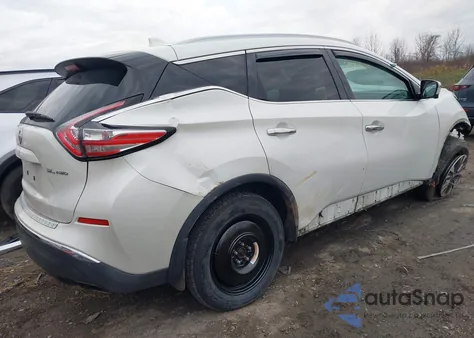 2017 Nissan Murano Sl from USA, damaged, VIN 5N1AZ2MH2HN170439